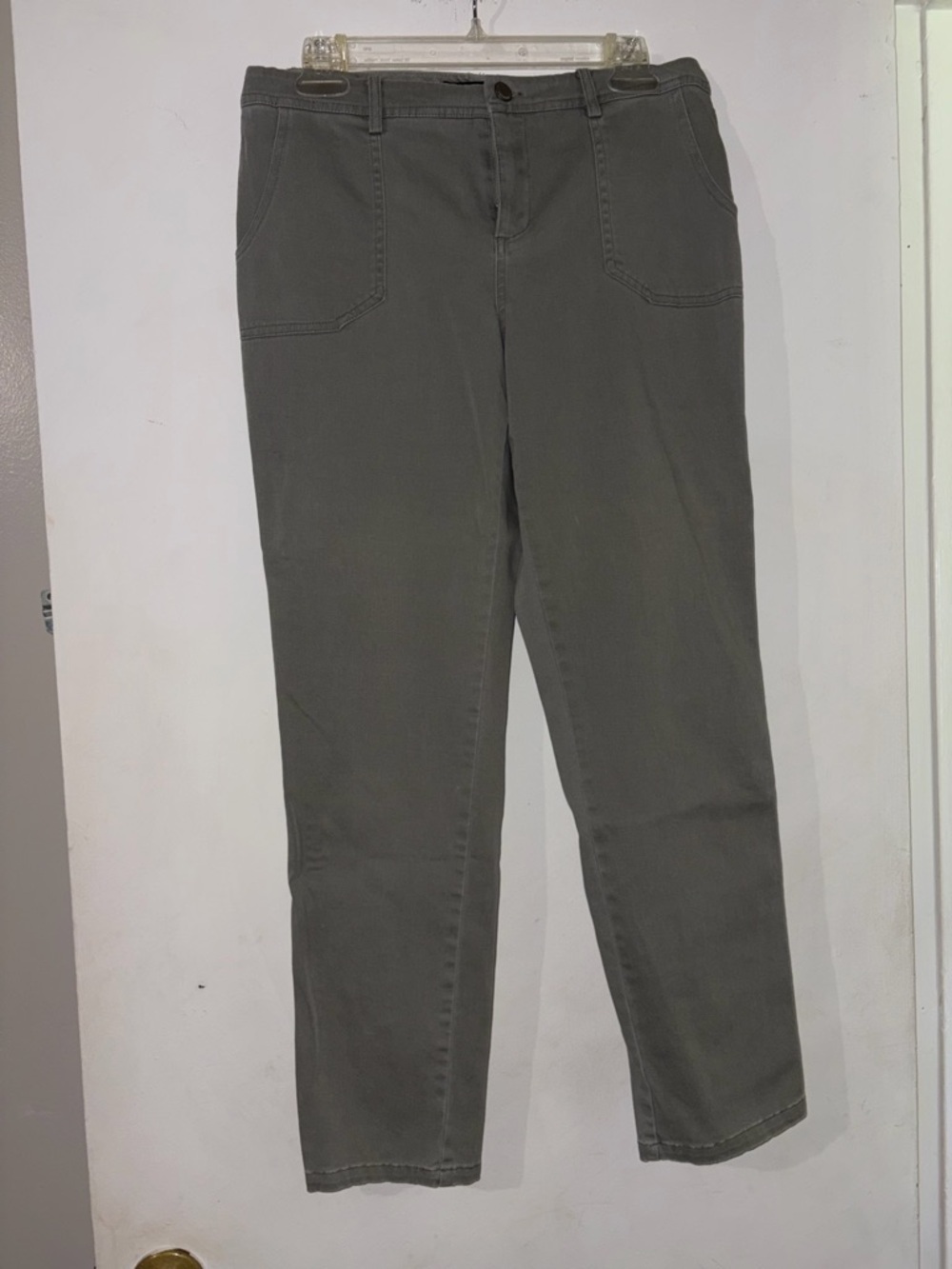 Versona Olive-Gray Straight Leg Women’s Jeans